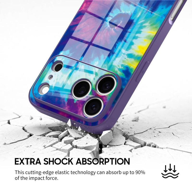 Illusionary Halo - iPhone Glass Case