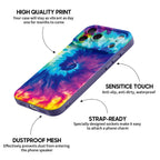 Illusionary Halo - iPhone Silicone Case