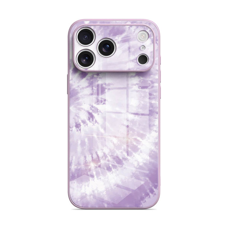 Lilac Ripples - iPhone Glass Case