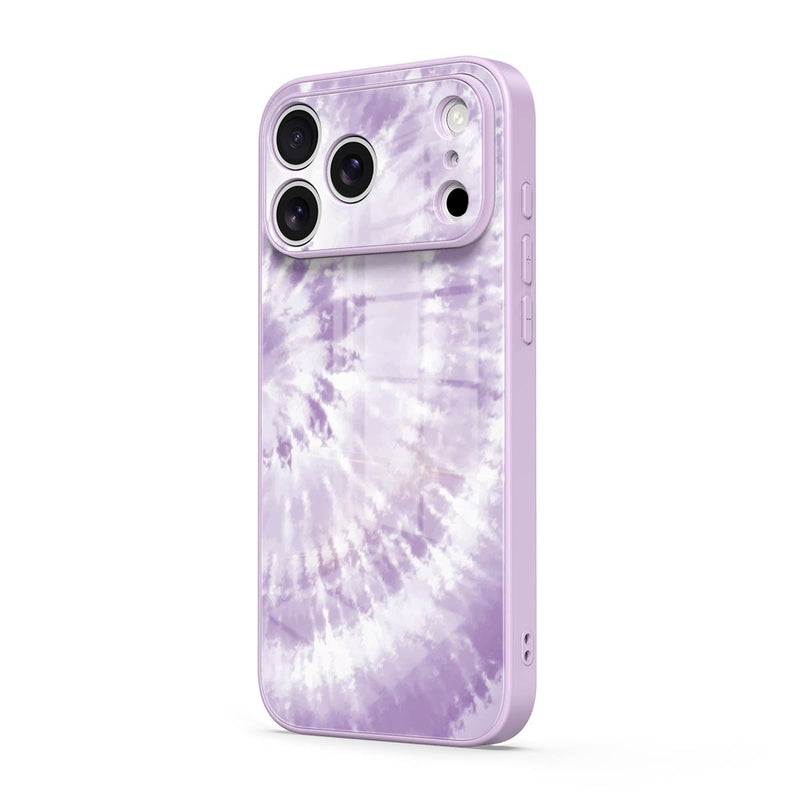 Lilac Ripples - iPhone Glass Case