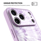 Lilac Ripples - iPhone Glass Case