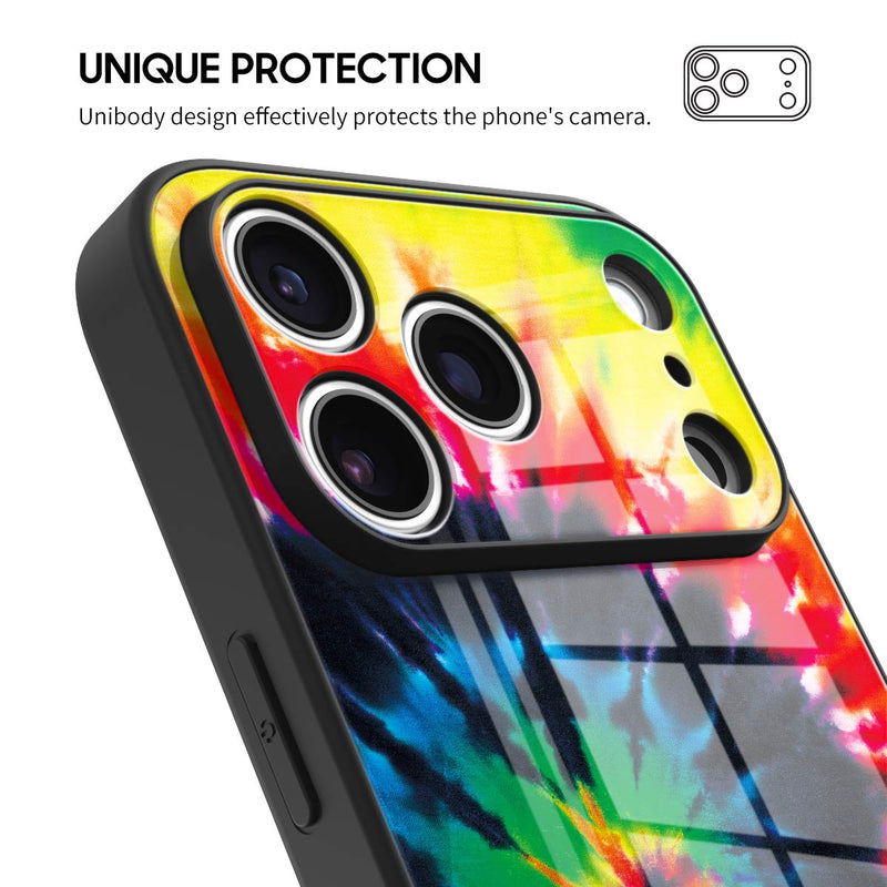 Vibrant Flow - iPhone Glass Case