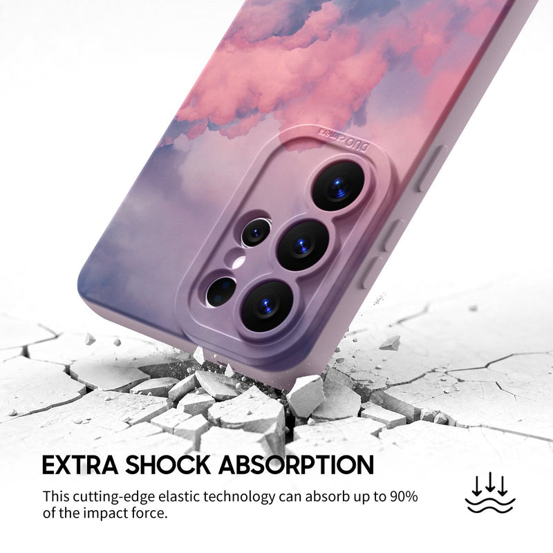 Pink Clouds - Samsung Silicone Case
