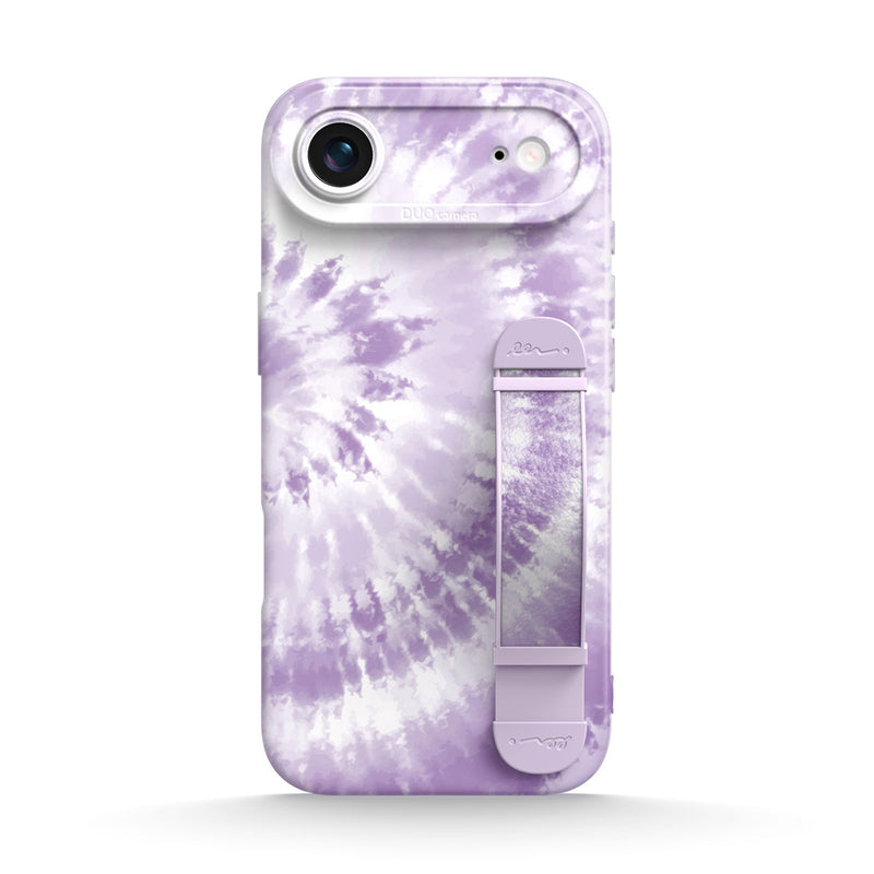 Lilac Ripples - iPhone Wrist Strap Case