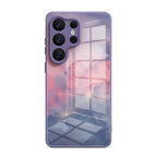 Pink Clouds - Samsung Glass Case
