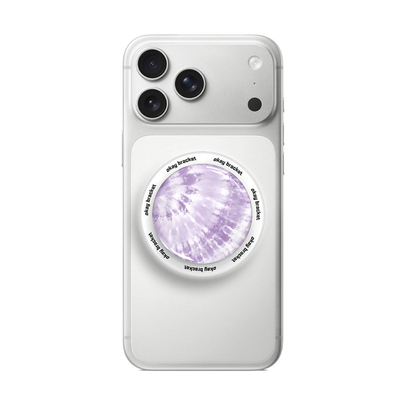 Lilac Ripples - MagSafe AirBag Grip