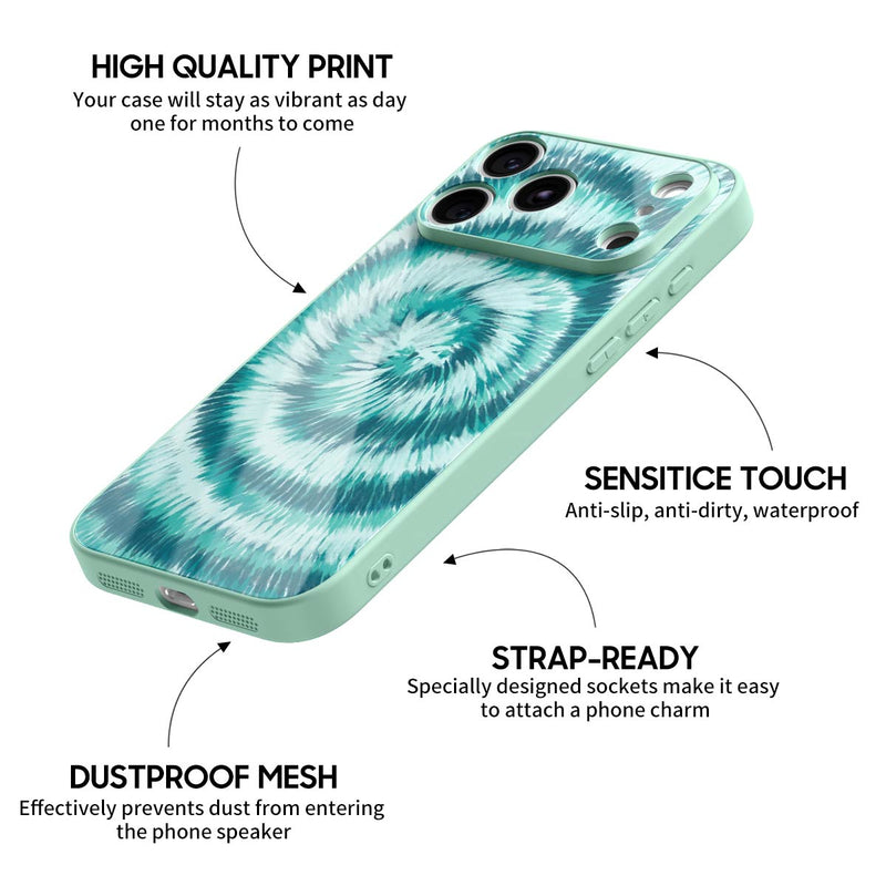 Eddy Line - iPhone Glass Case