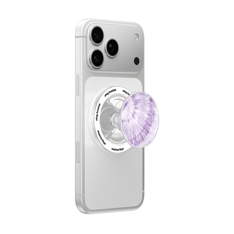 Lilac Ripples - MagSafe AirBag Grip