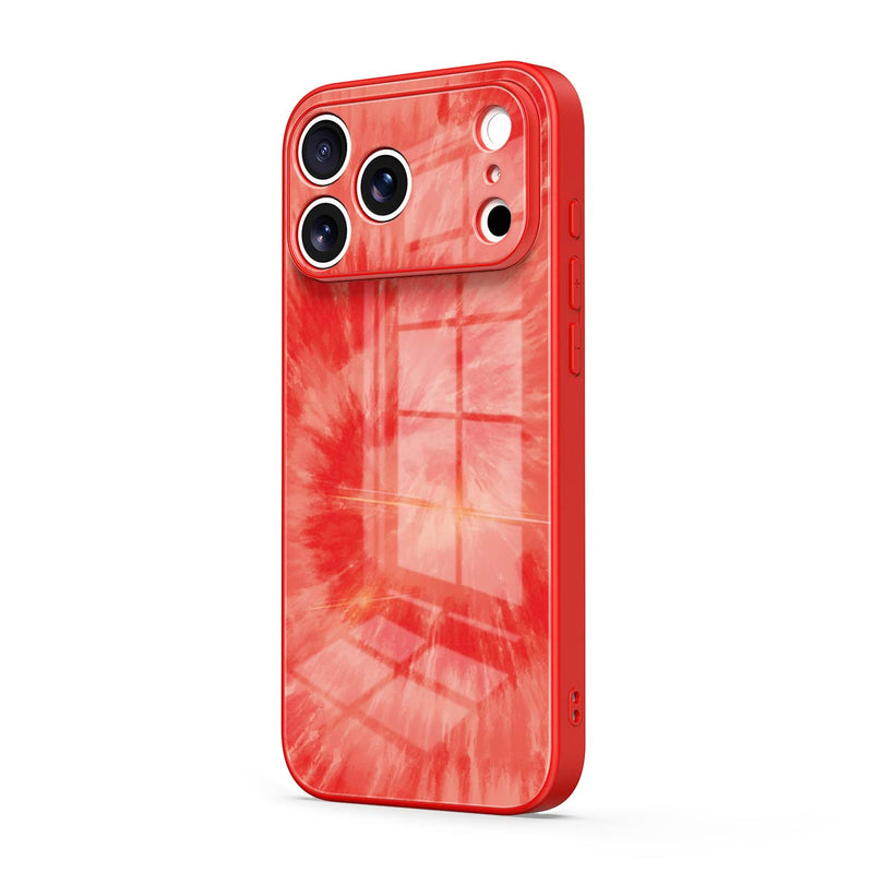 Scarlet Glow - iPhone Glass Case