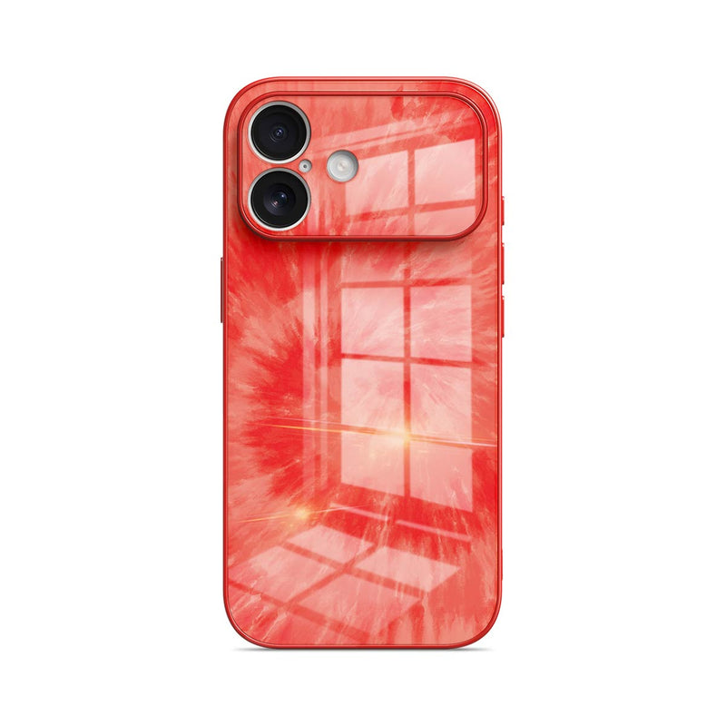 Scarlet Glow - iPhone Glass Case
