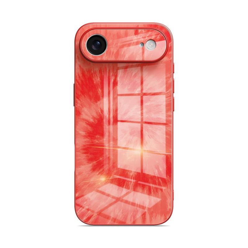 Scarlet Glow - iPhone Glass Case