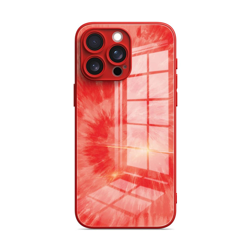Scarlet Glow - iPhone Glass Case