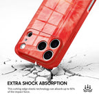 Scarlet Glow - iPhone Glass Case