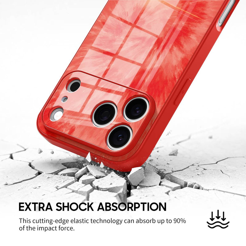 Scarlet Glow - iPhone Glass Case