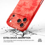 Scarlet Glow - iPhone Silicone Case