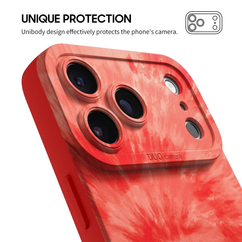 Scarlet Glow - iPhone Silicone Case