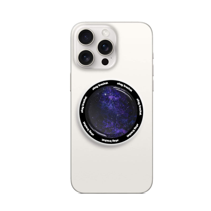 Purple Planet - MagSafe AirBag Grip