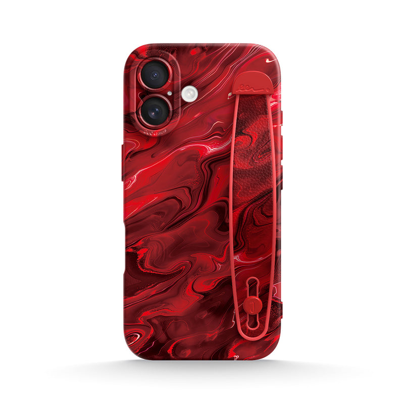Flowing Flame - iPhone Wrist Strap Case