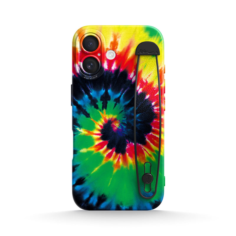 Vibrant Flow - iPhone Wrist Strap Case