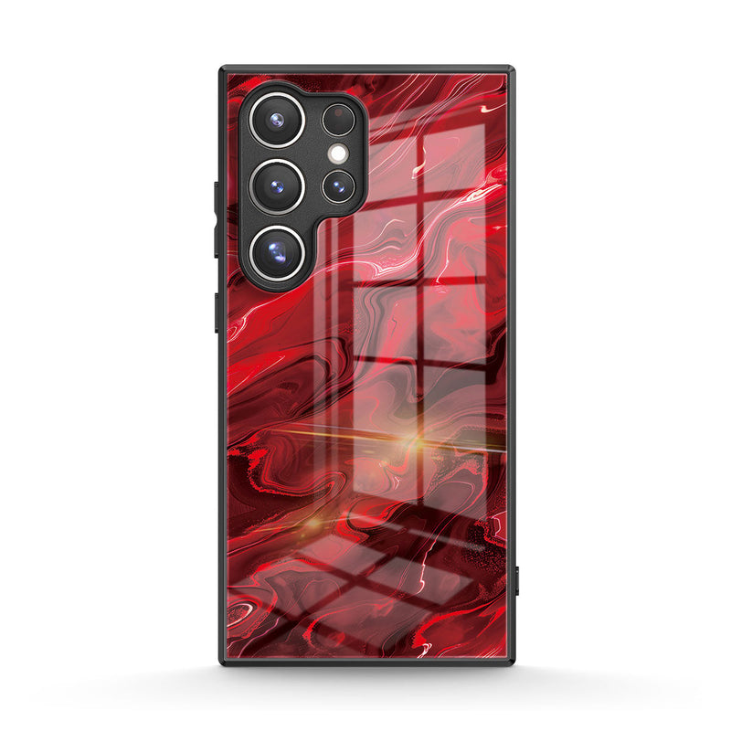 Flowing Flame - Samsung Glass Case Caselm