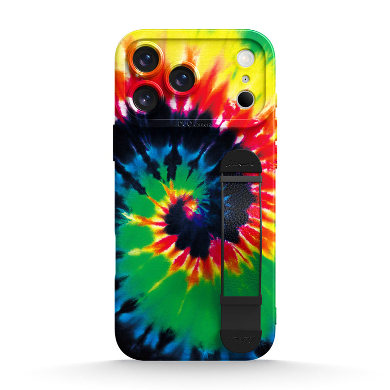 Vibrant Flow - iPhone Wrist Strap Case