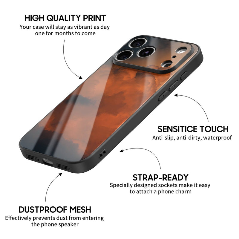 Ember - iPhone Glass Case