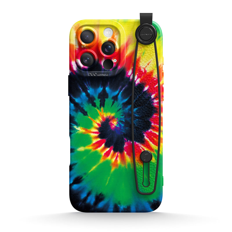 Vibrant Flow - iPhone Wrist Strap Case