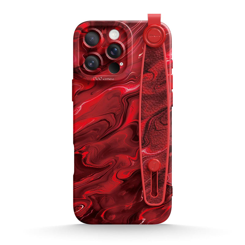 Flowing Flame - iPhone Wrist Strap Case