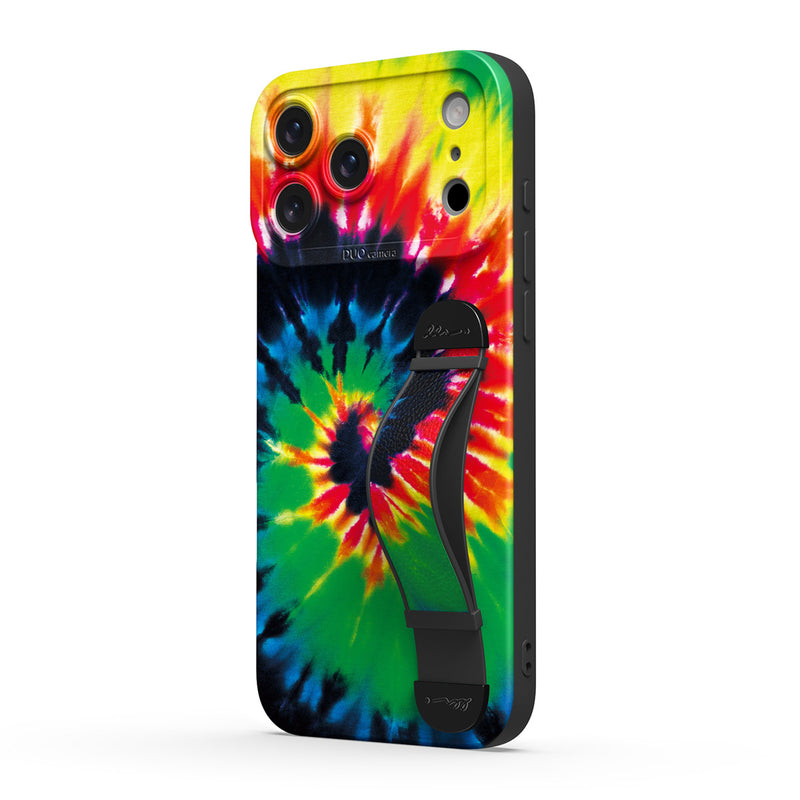 Vibrant Flow - iPhone Wrist Strap Case