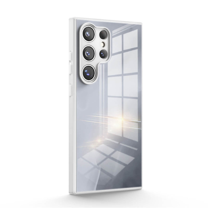 Gray Smoke - Samsung Glass Case Caselm