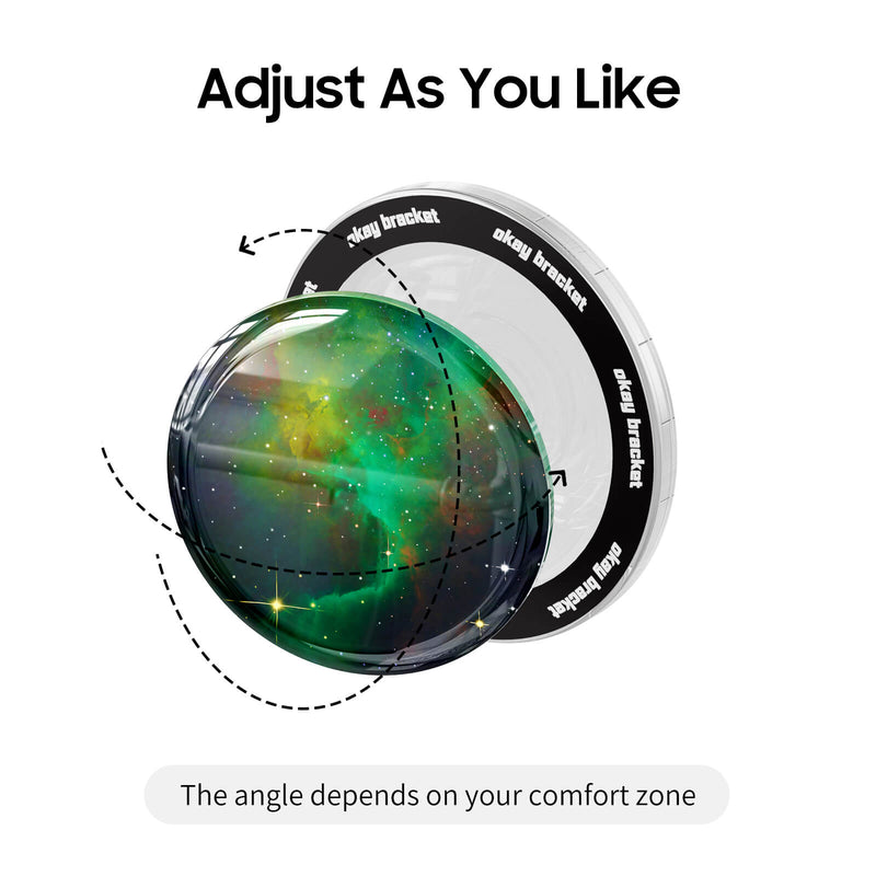 Blue-Purple Nebula  - MagSafe AirBag Grip