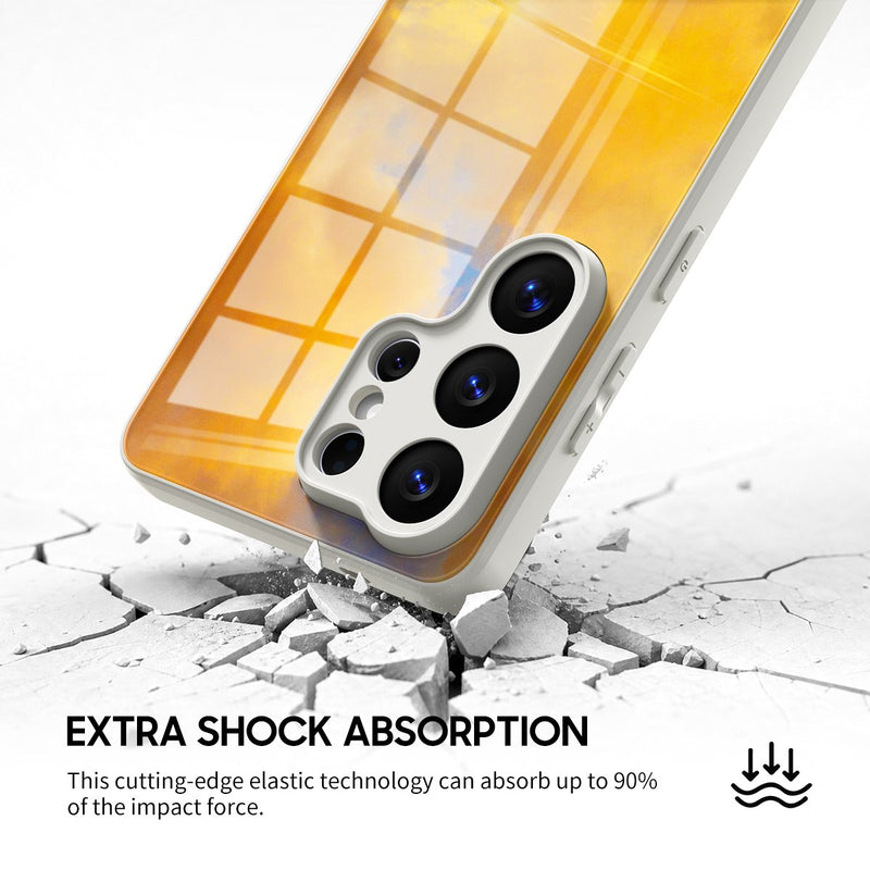Golden Moment - Samsung Glass Case