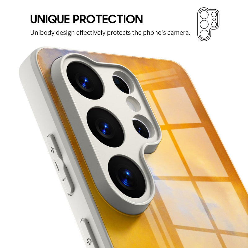 Golden Moment - Samsung Glass Case