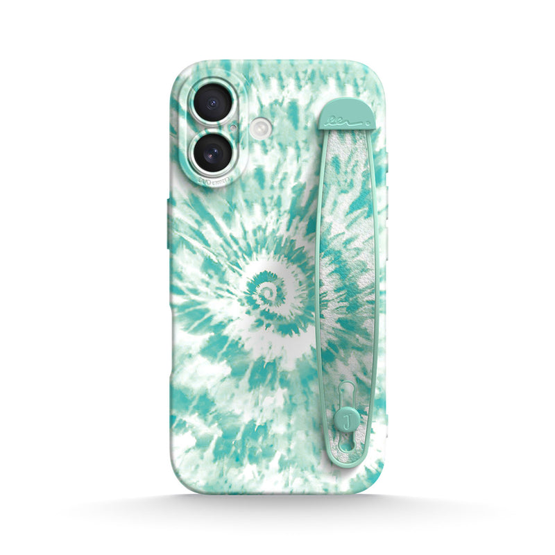 Pale Aqua - iPhone Wrist Strap Case