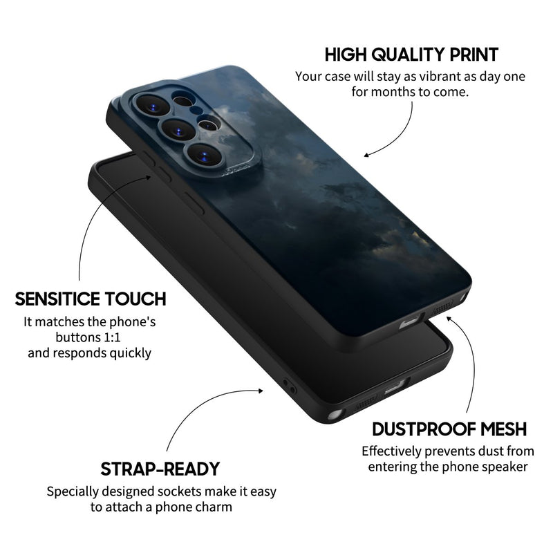 Night Moon - Samsung Silicone Case