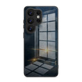 Night Moon - Samsung Glass Case