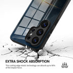 Night Moon - Samsung Glass Case