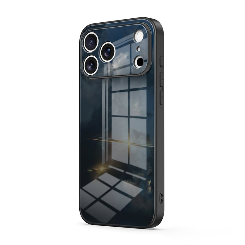 Night Moon - iPhone Glass Case