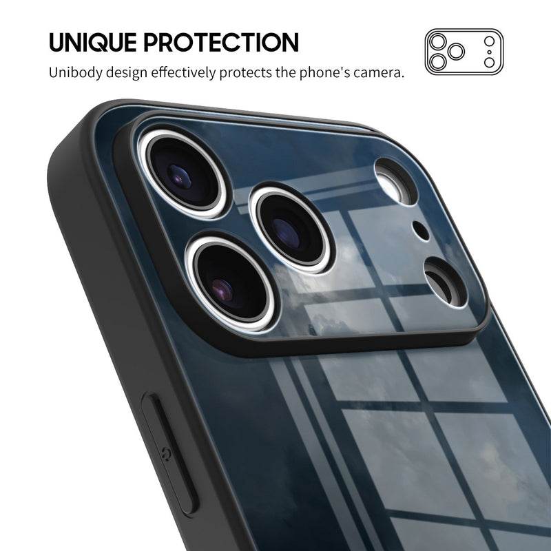 Night Moon - iPhone Glass Case