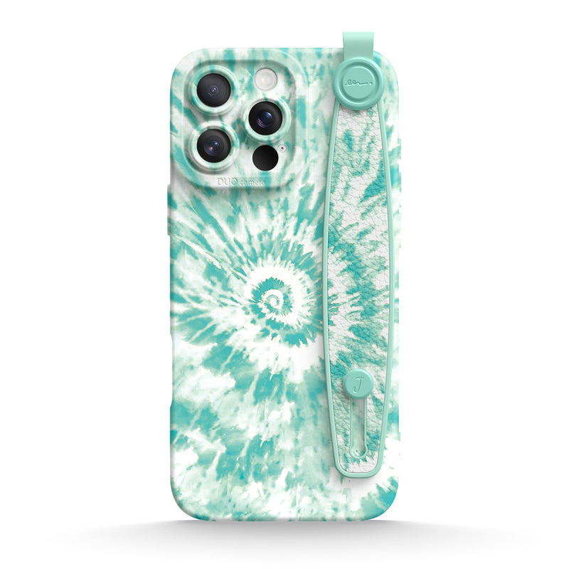 Pale Aqua - iPhone Wrist Strap Case