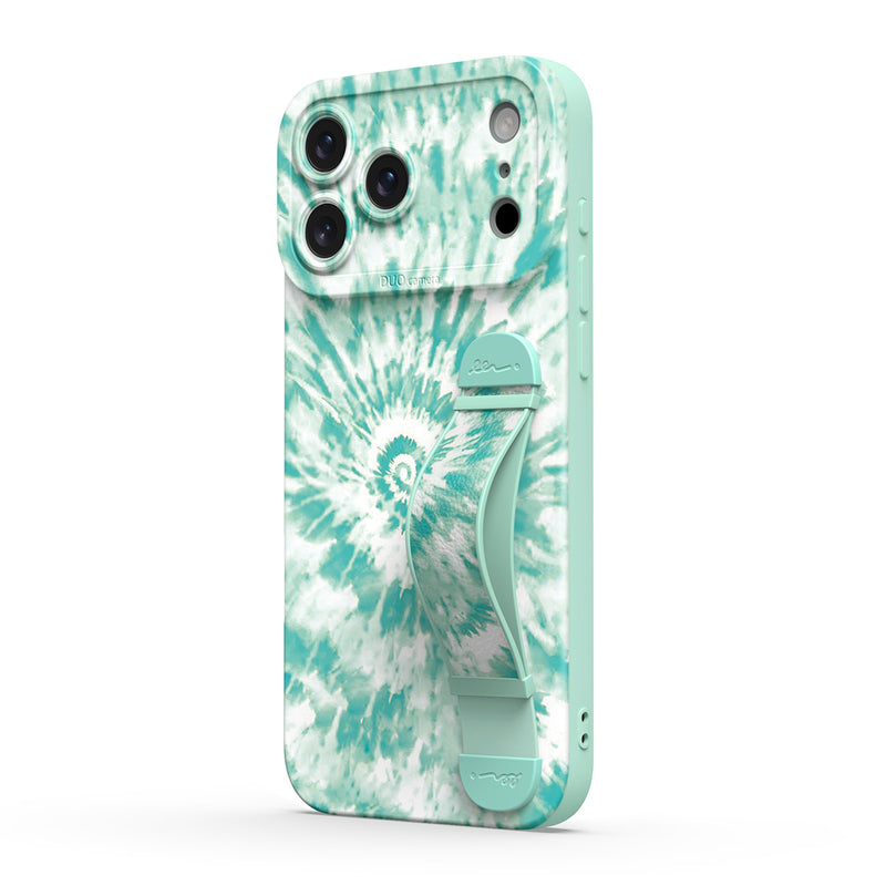 Pale Aqua - iPhone Wrist Strap Case