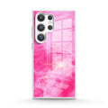 Pink Lava - Samsung Glass Case Caselm