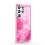 Pink Lava - Samsung Glass Case Caselm