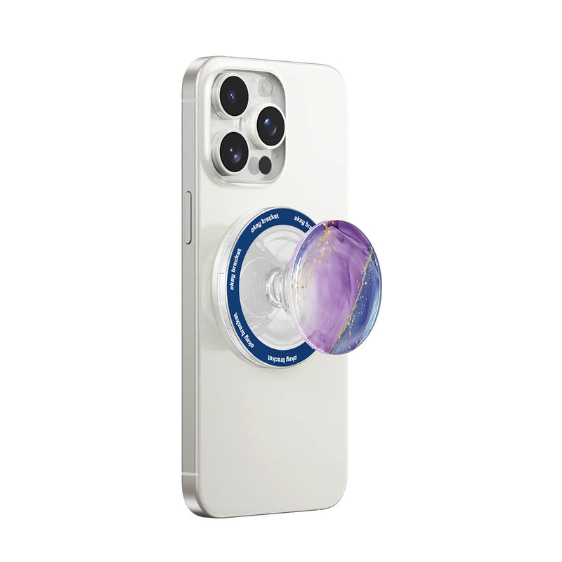 Purple Blue Gilt - MagSafe AirBag Grip