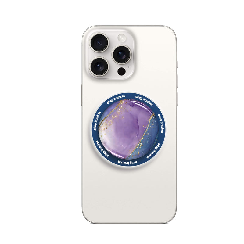 Purple Blue Gilt - MagSafe AirBag Grip