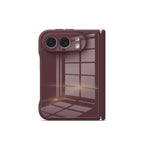 Burgundy - iPhone Glass Case