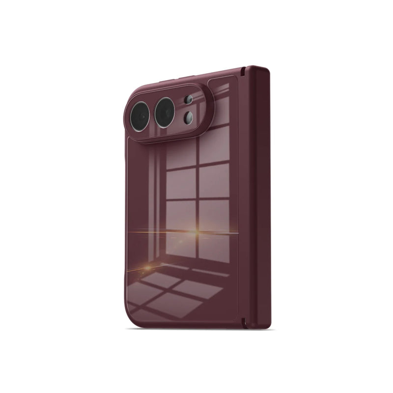 Burgundy - iPhone Glass Case