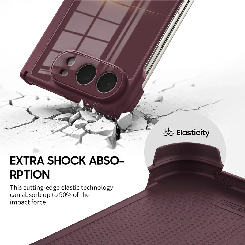 Burgundy - iPhone Glass Case