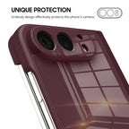 Burgundy - iPhone Glass Case