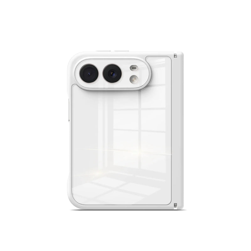 White - iPhone Glass Case